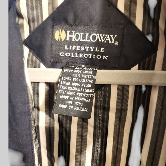 Ohio State University Winter Coat Holloway Mens Small Black Polyester/Nylon - Picture 10 of 10